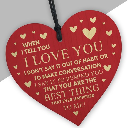 Love you plaque gifts for - you,