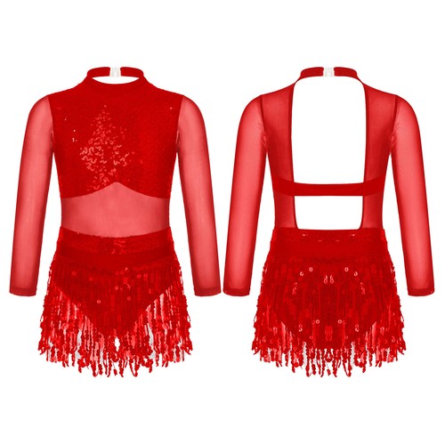 Girls sparkly sequin - sparkly, tassels