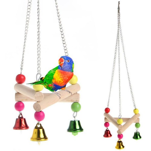 Bird triangle swing - swing, parrots