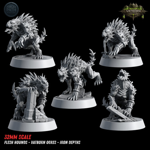 Flesh hounds vatborn ogres - hounds,