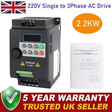 2.2KW 220V Single to 3 Phase