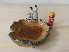 Vintage Wade Whimsey Fawn ashtray, also known as a pin dish or trinket tray