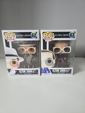 Funko Pop Elton John Bundle Greatest Hits #62 Red, White And Blue #63 Rare