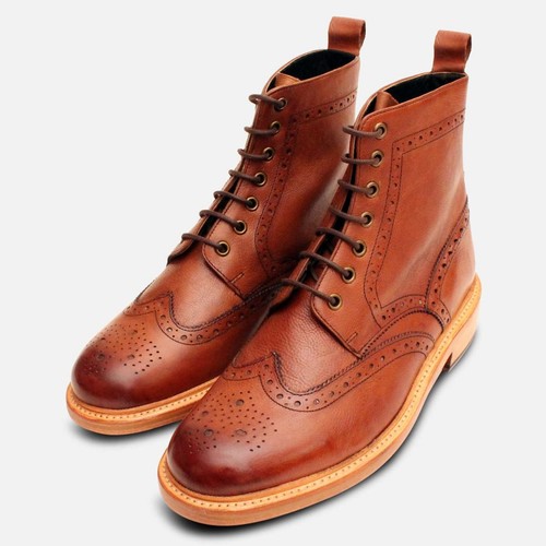 Chestnut goodyear welted - goodyear,