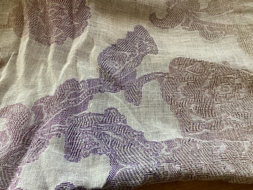 Unusual loosely woven linen - unusual,