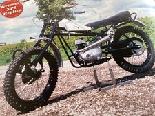 GREEVES VILLIERS ENGINE XP1 REPLICA MOTORCYCLE MAGAZINE ARTICLE.