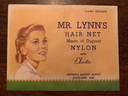 Vintage 1950s hair net - net, mr