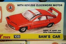 Joe 90 Sam's Car  Vintage Dinky BOX ONLY 108 SECOND quality print