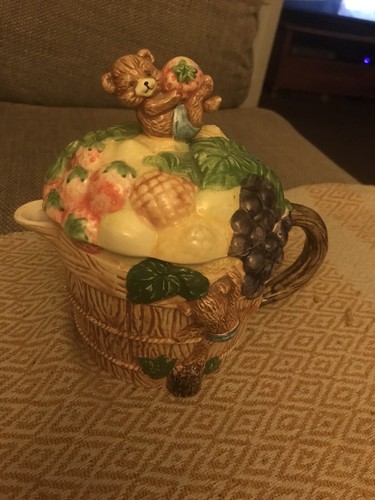 Teddy bear teapot - bear,