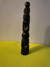 Hand Carved Wooden Totem Pole