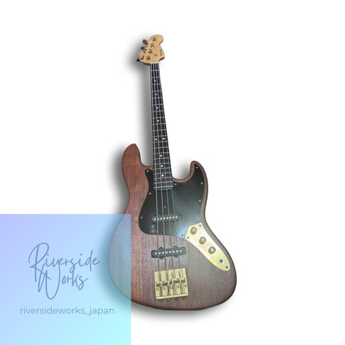 Schecter jazz bass walnut - schecter,