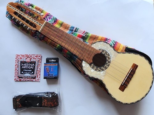 Original charango with mother - charango,