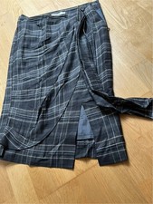 Women's Draped Tartan Skirt Size 10/12