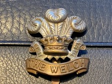 The Welch Regiment Cap  Badge