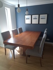 Walnut Dining Table & Chairs