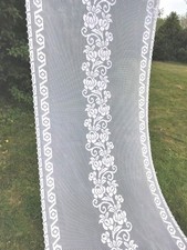 Vintage French Lace Curtain