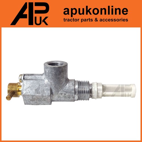 Vertical fuel tap brass - vertical, &