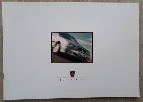 Rover forty five preview - rover,