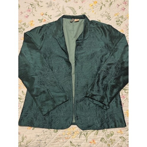 Anu silk paisley embroidered - anu,