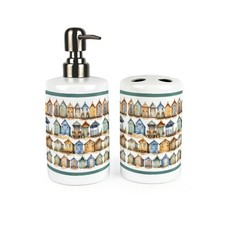 Beach Huts Bathroom Set -