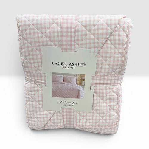 Soft pink gingham laura - soft,