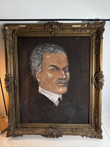 Vintage portrait painting - vintage,