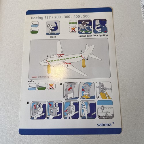 Sabena belgian airlines - sabena,