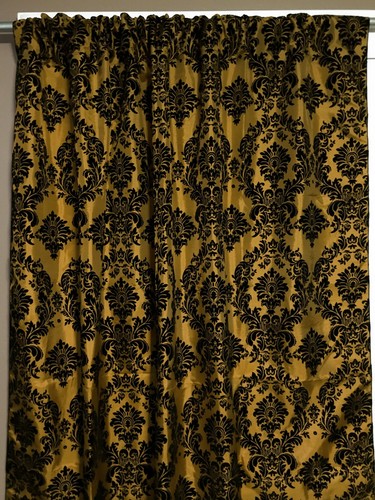Taffeta flocking damask - taffeta,
