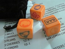 VINTAGE ONE ARM BANDIT DICE
