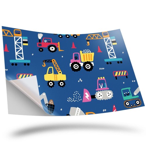 Vinyl sticker construction - vinyl,