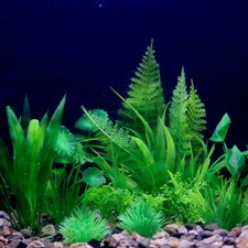 Multiple Artificial Plastic Water Grass Plants Fish Tank Aquarium Decoration