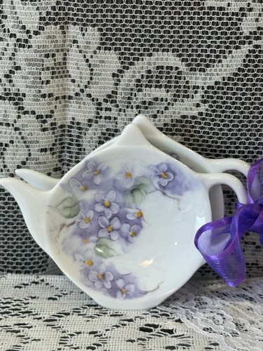 Teapot shaped tea bag holder - teapot,