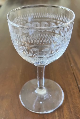 Victorian sherry glass lovely - sherry, glass-lovely