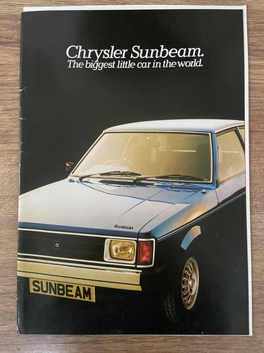 Chrysler sunbeam orig 1979 - 1979, uk