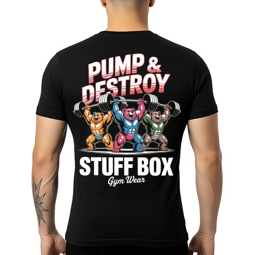 Stuff box mens shirt - t-shirt, gym