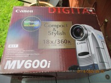 Cannon MV600 Digital Video Camcorder. It is all there. See description. #87-0101
