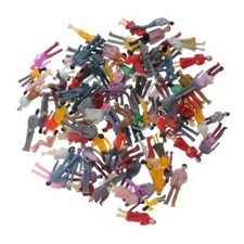 100Pcs Plastic HO Gauge 1:100