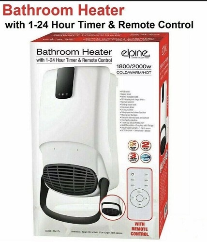 Bathroom fan heater - bathroom,