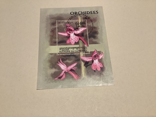 Orchids super stamps - 6, sheets