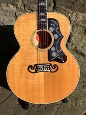 Gibson SJ-200 Custom Elite, Natural Wood, acoustic guitar 2002