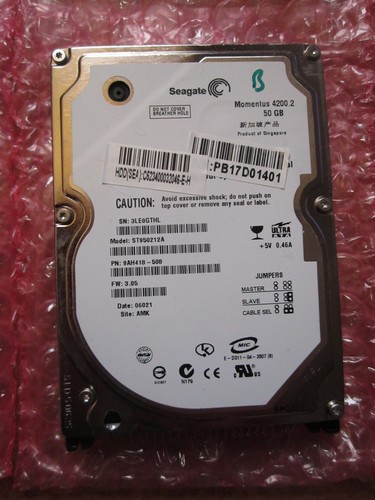 Seagate 50gb ide pata - seagate,