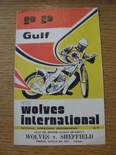 1975 speedway programme - speedway,