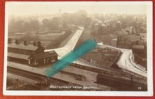 PONTEFRACT RAILWAY STATION, YORKSHIRE RP PUBL BRAMLEY, POSTED LEEDS 1912