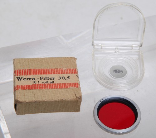 Werra red filter 5mm - filter, 30.5mm