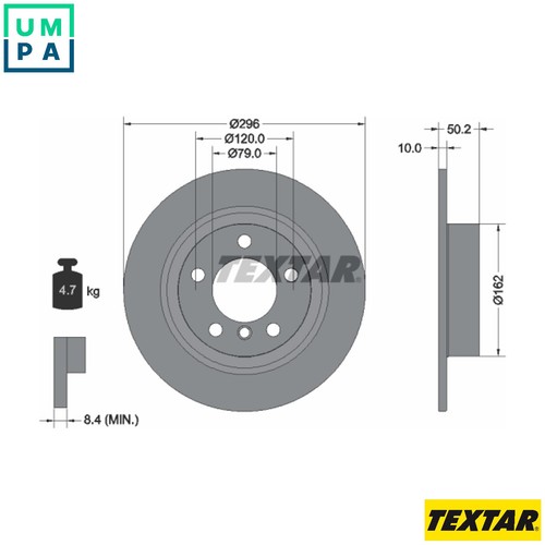 Brake disc 92294003 - brake,