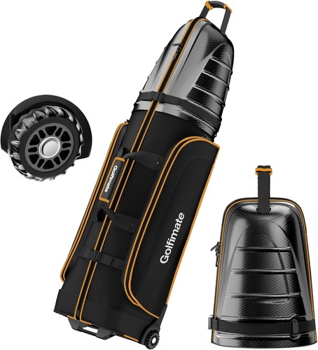 Golf travel bag - wheels, carbon