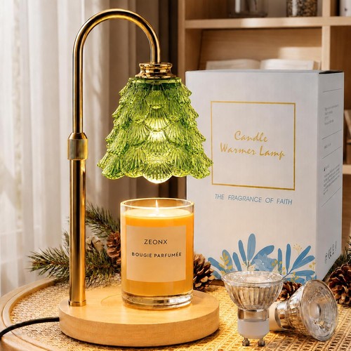 Candle warmer lamp with - warmer, timer