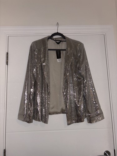 Dorothy perkins silver sequin - perkins,