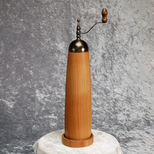 Upcycled pepper mill with - pepper,