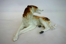 Vintage Lomonosov China Greyhound Dog Figure – 10.5cm High - Good Cond